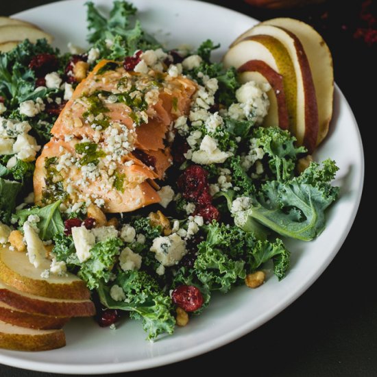 Salmon Pear Salad