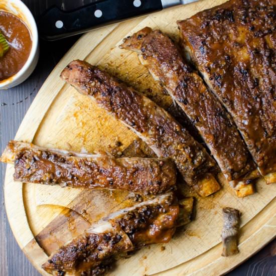 Easy Oven-Style Pork Spare Ribs