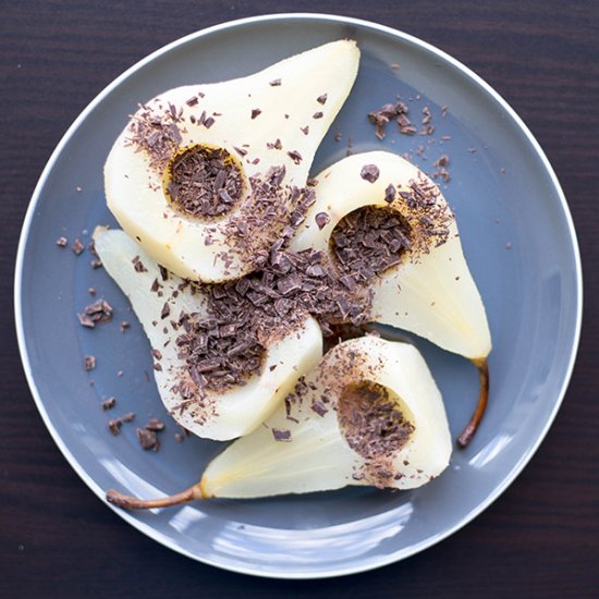 Vanilla Poached Pears