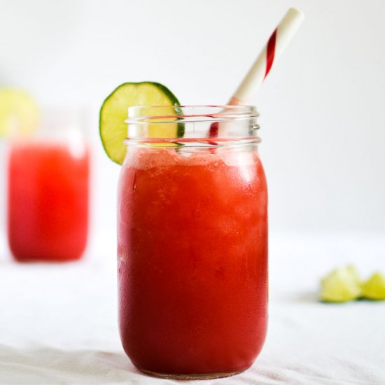 Watermelon Lime Agua Fresca