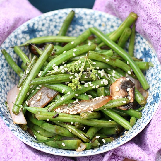 Crunchy Asian Green Beans