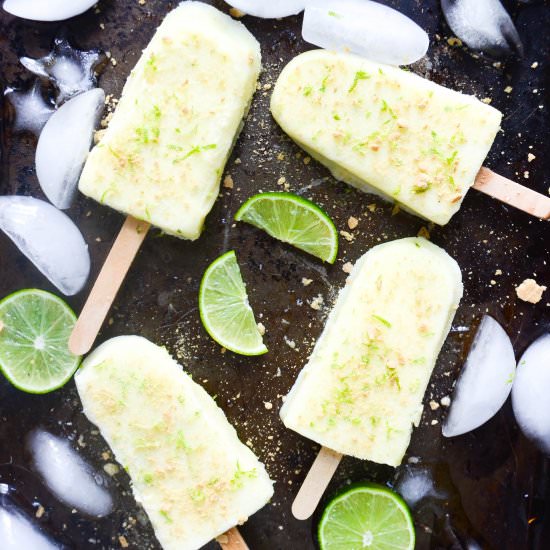 Key Lime Pie Fro-Yo Pops