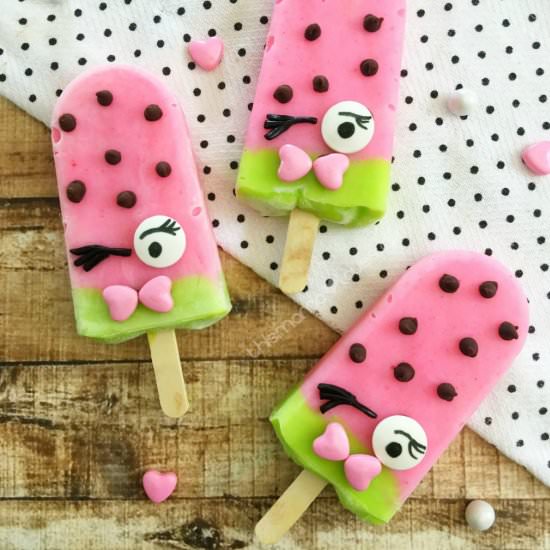 Shopkins Party Popsicles