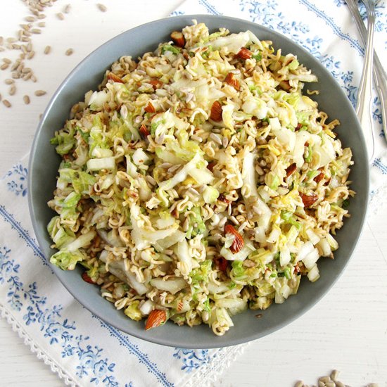 Ramen Napa Cabbage Salad