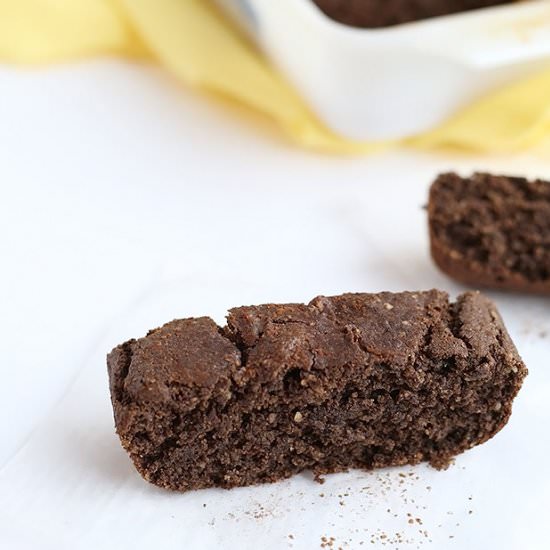 VEGAN GF CHOCOLATE CAKE BREAD