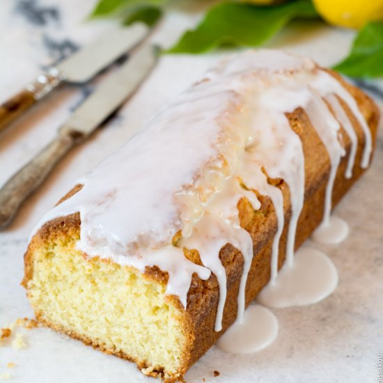 Olive Oil Lemon Loaf Cake