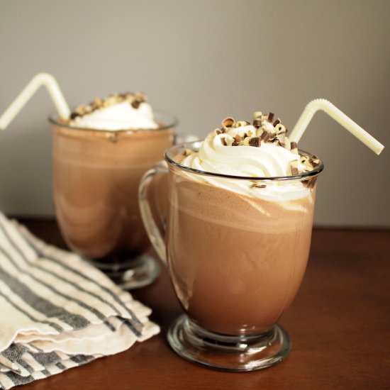 Hazelnut Frozen Hot Chocolate