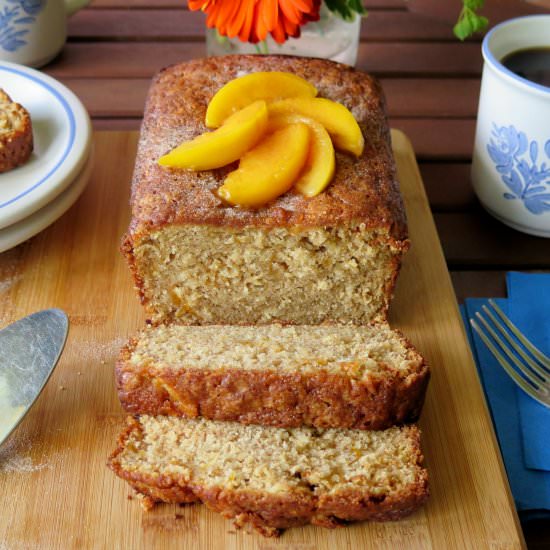 Spicy Peach Oatmeal Bread