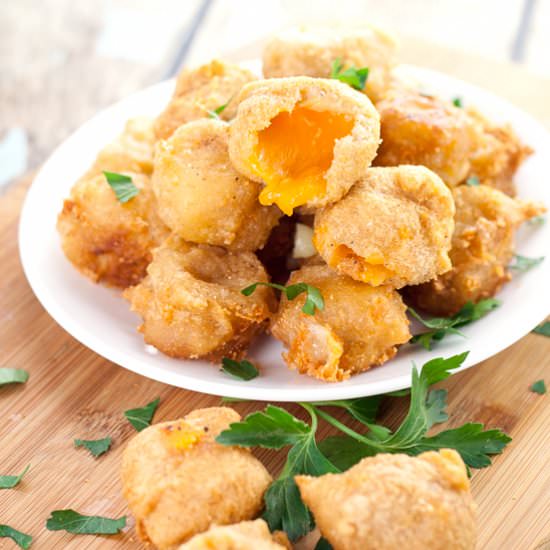 Deep Fried Cheese Bites