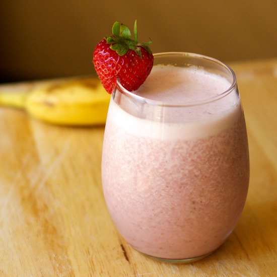 Strawberry Banana Power Smoothie