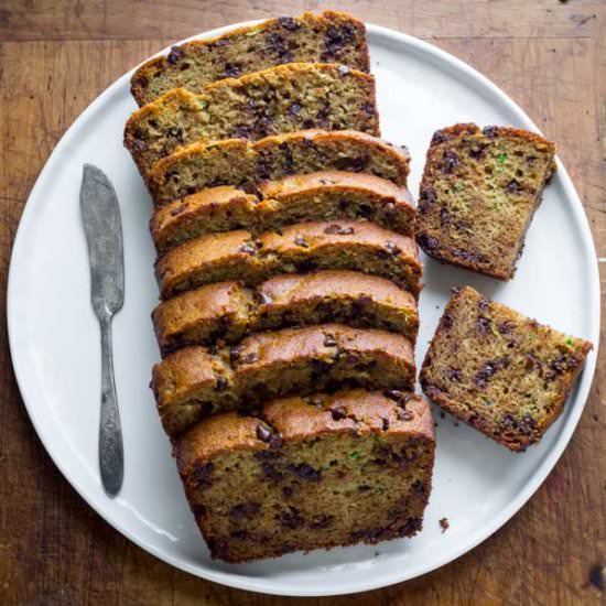 chocolate chip zucchini bread