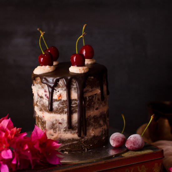 Chocolate Cherry Cake