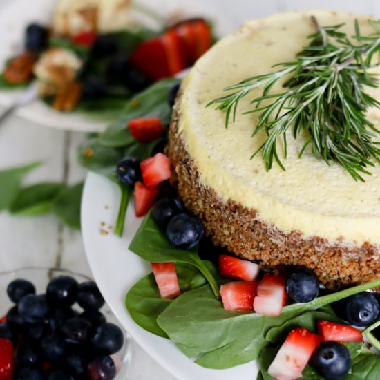 Blue Cheese Cheesecake