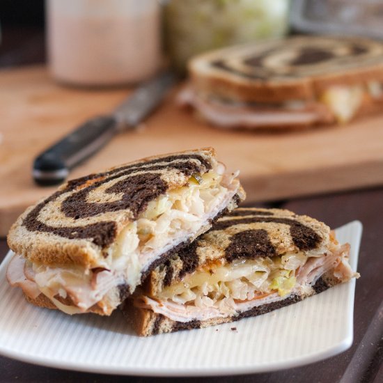 Turkey Reuben Sandwich