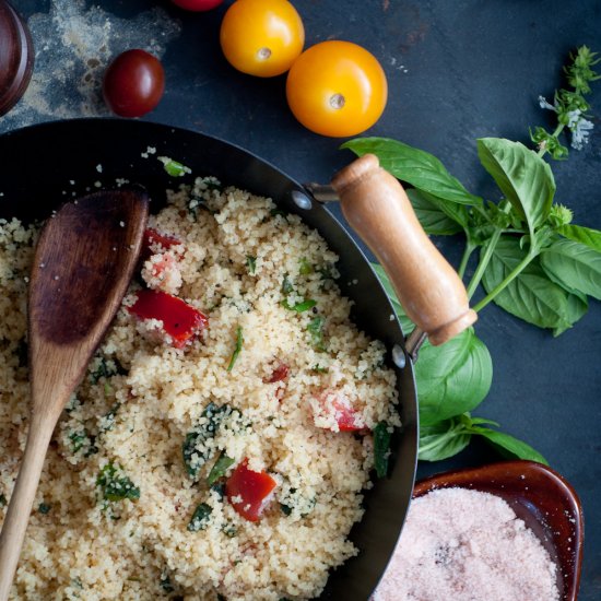 Tomato & Basil Couscous