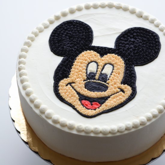 Mickey Mouse Birthday Cake