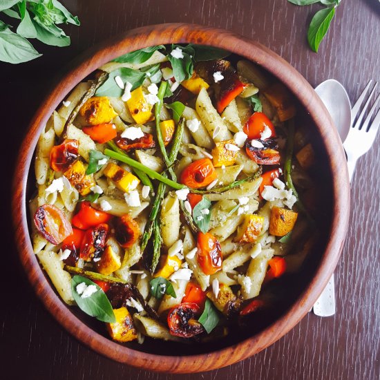 Grilled Vegetable Pasta Salad