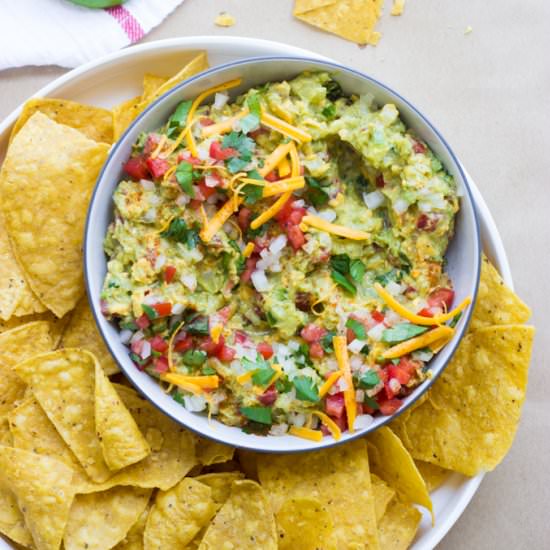 Cheesy Guacamole