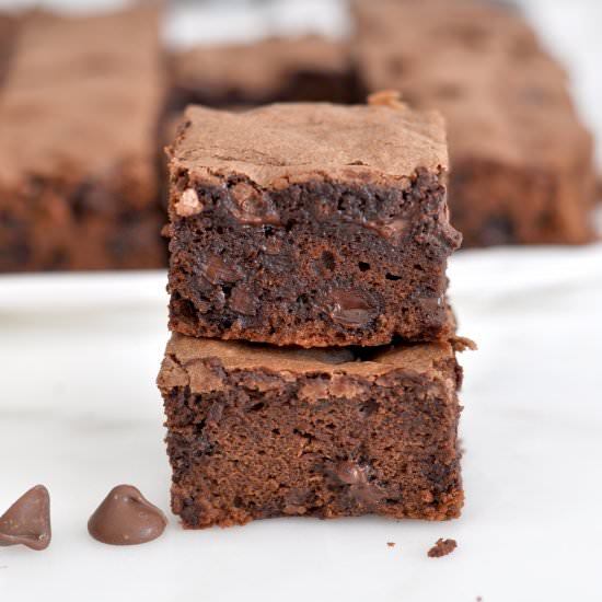 Double-Chocolate Brownies