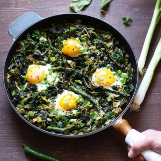 Green Shakshuka