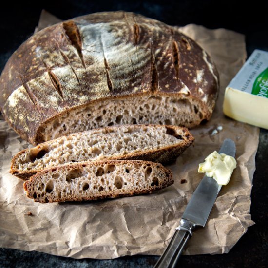 Multi-Grain Sourdough Bread