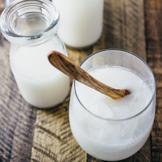 Horchata: cinnamon rice milk