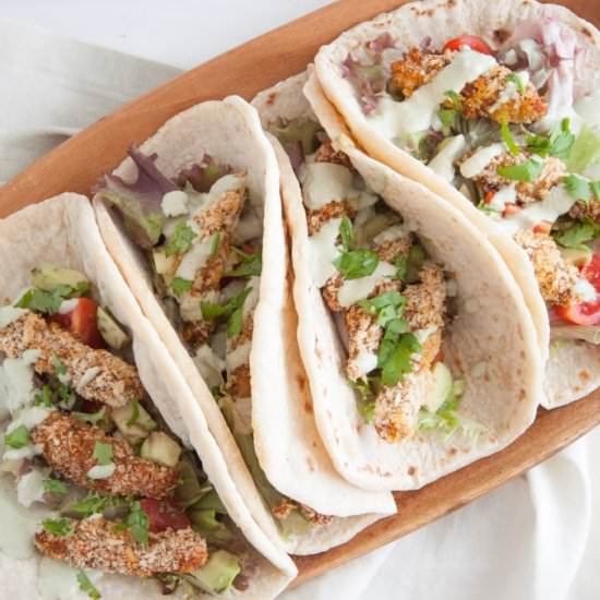 Vegan Chicken Tacos