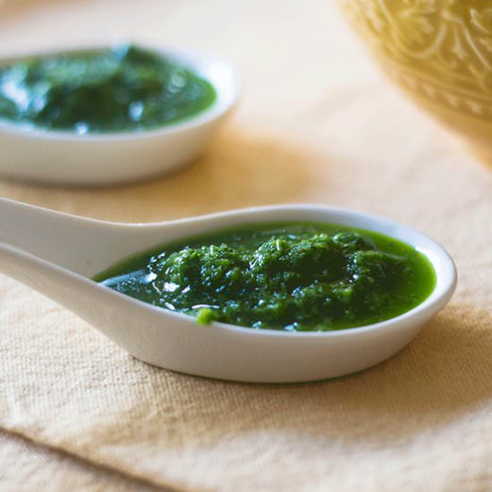 Schug – a Middle Eastern condiment