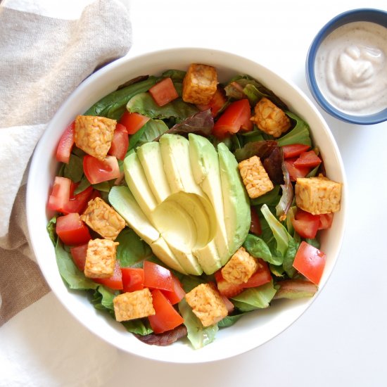 Buffalo Tempeh Salad