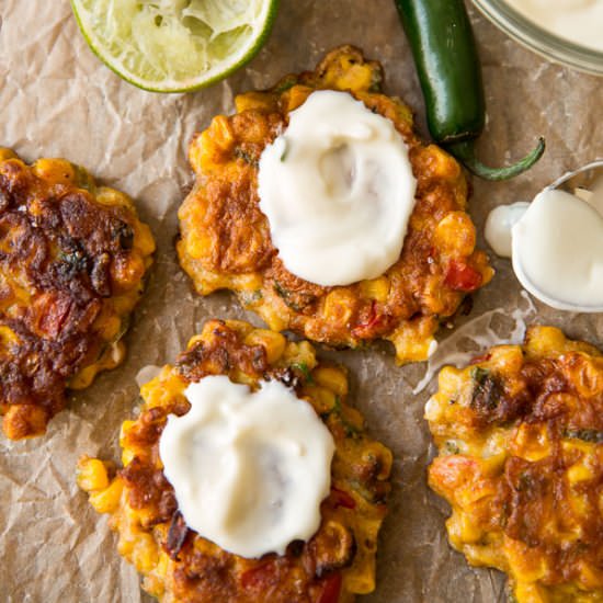 Easy Corn Fritters