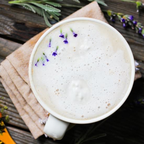 Lavender Tea Latte