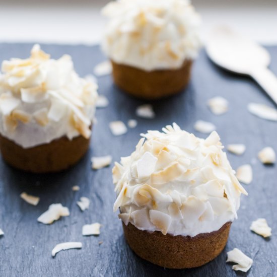 Healthy Coconut & Carrot Muffins