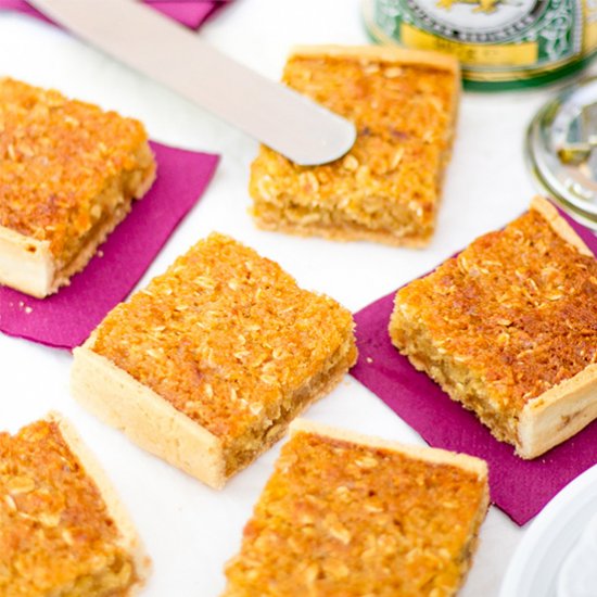 Treacle Tart Bars