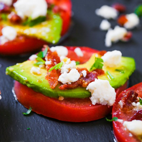 5-minute Tomato Bites Appetizer