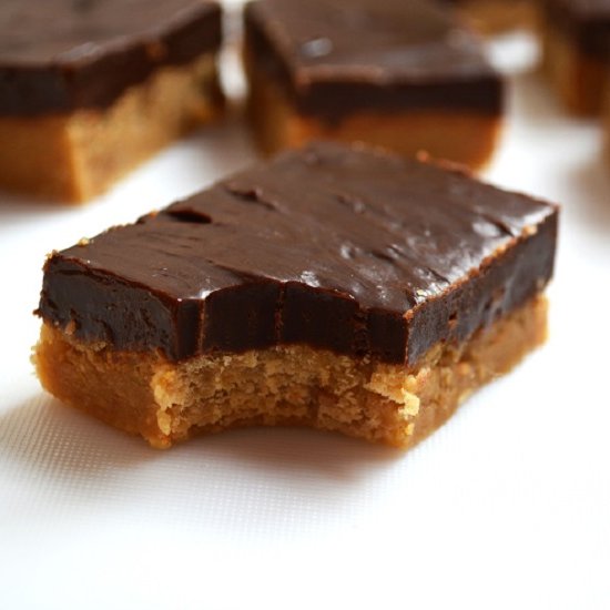 Peanut Butter Chocolate Layer Fudge