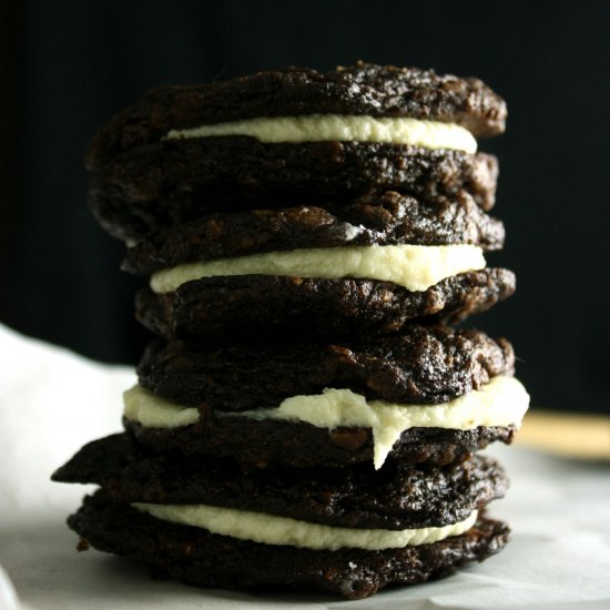 Chocolate Oatmeal Cream Pies