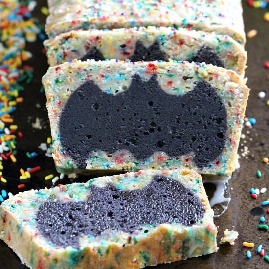 Vegan Batman Cake