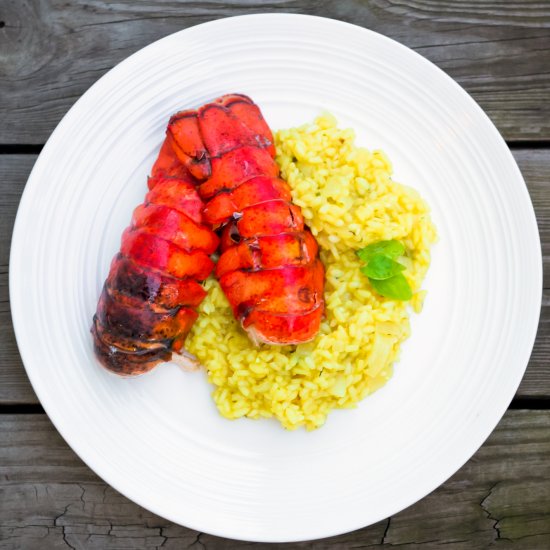 Lobster Tails with Cayenne Butter