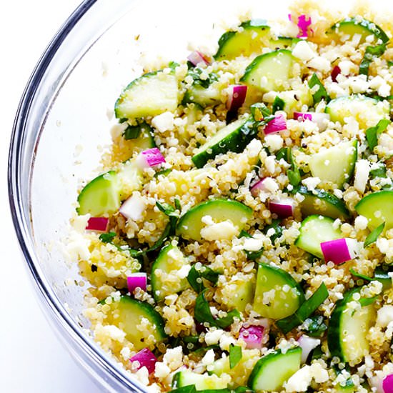 Cucumber Quinoa Salad