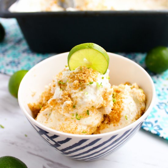 No Churn Key Lime Pie Ice Cream