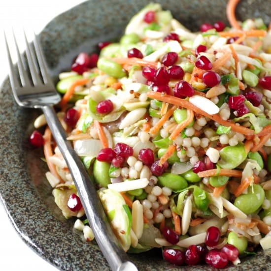 Grain & Brussels Sprouts Salad