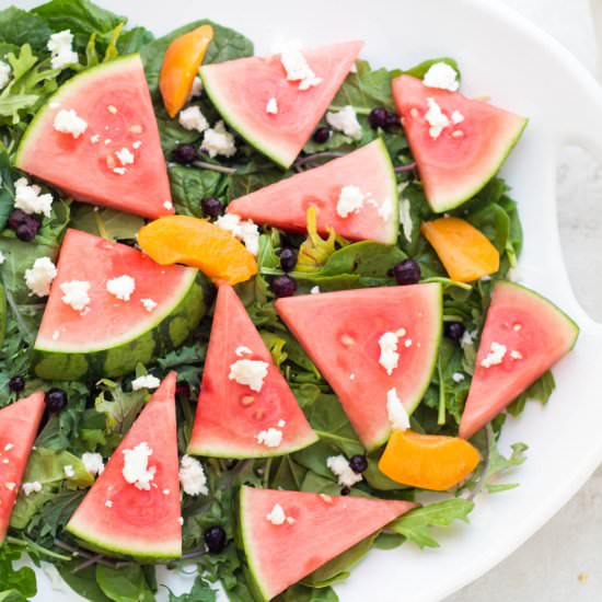 Easy Watermelon Platter Salad