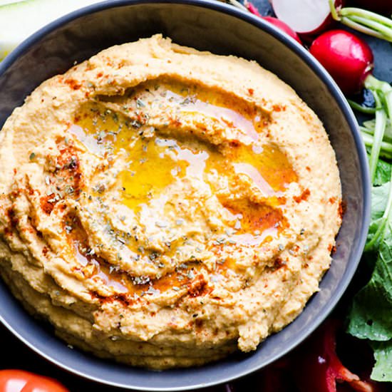 Chipotle Sweet Potato Hummus