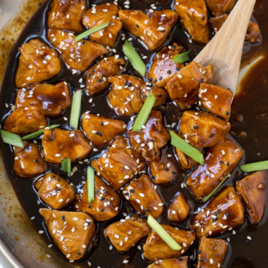 Bourbon Chicken