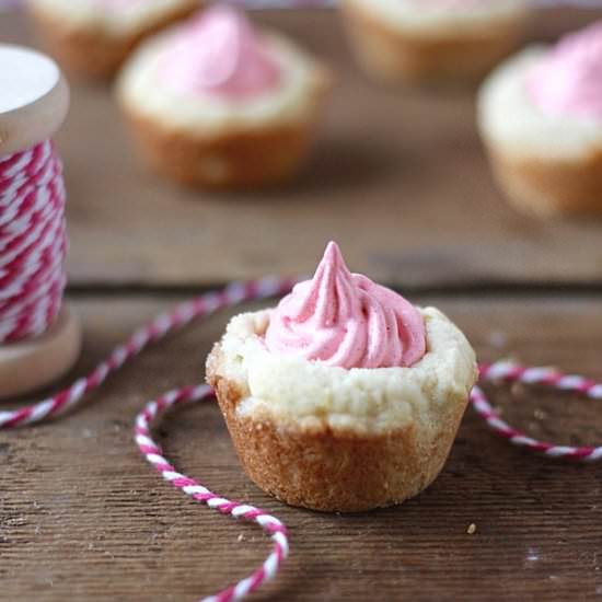 Strawberry Lemon Cookie Cups