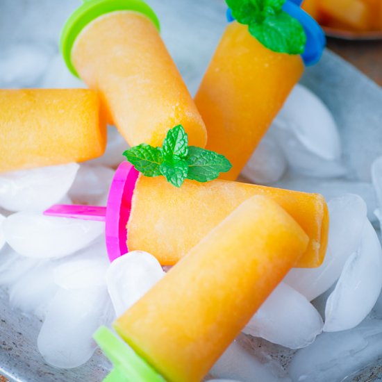 CANTALOUPE POPSICLES