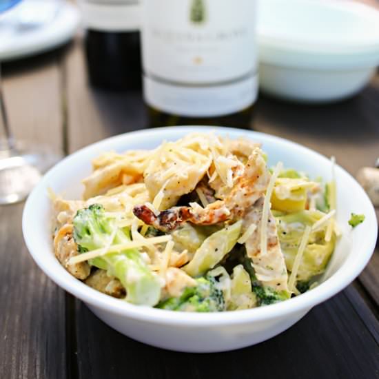 Grilled Chicken Broccoli Tortellini