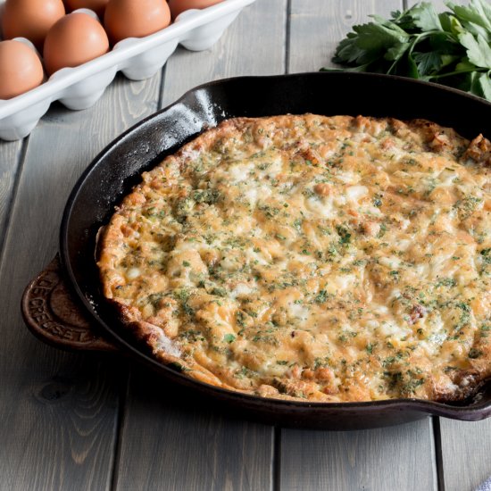 frittata lyonnaise