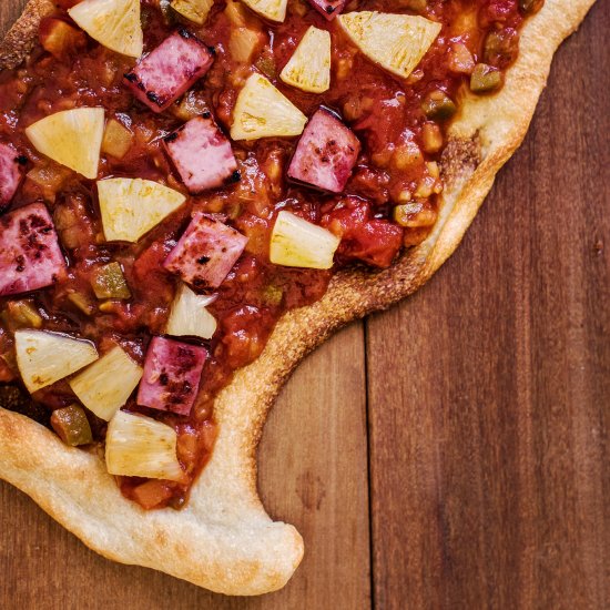 Hawaiian Salsa Pizza