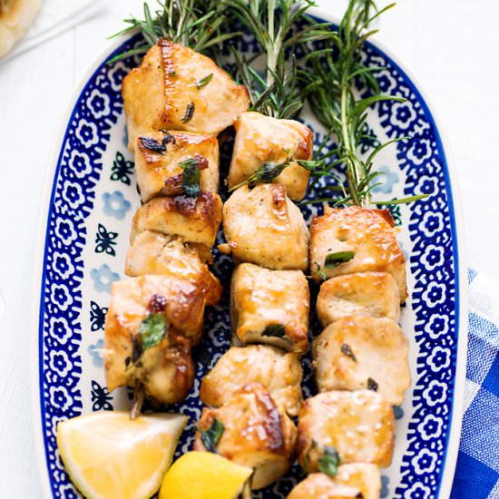 Mediterranean Chicken Skewers